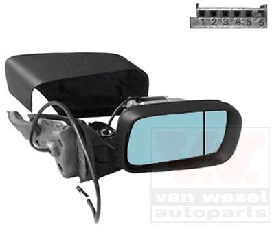 VAN WEZEL 0646806 -  Наружное зеркало
